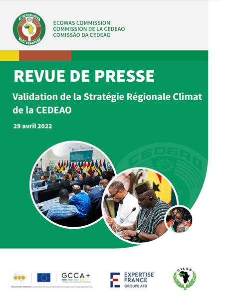 Revue de presse : Validation de la Stratégie Régionale Climat de la CEDEAO 